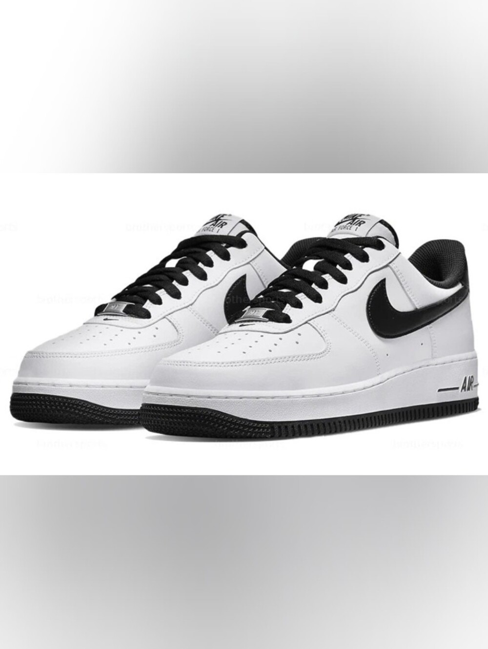 New Men's Size 11 Nike Air Force One Low '07 AF1 White/Black